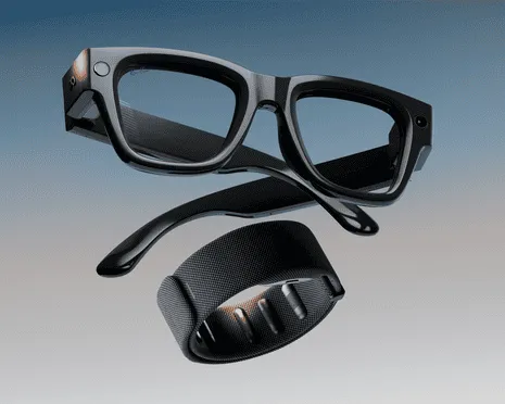 Meta Introduces Pioneering Ray-Ban Glasses with Built-In AR Display