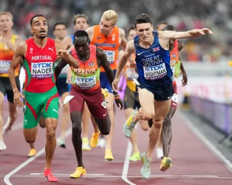 Great Britain's Wightman Narrowly Misses Gold as Portugal's Isaac Nader Claims Dramatic 1500m Victory