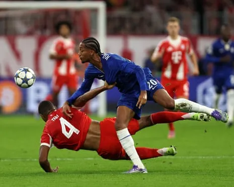Chelsea's manager fumes after Bayern Munich center-back Tah avoids red card in UCL loss