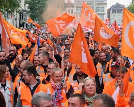 France-Wide Protest Action Witnesses Vast Numbers Marching Across France